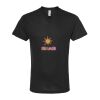 Unisex Poly-Rich V-Neck T-Shirt Thumbnail
