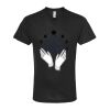 Unisex Poly-Rich V-Neck T-Shirt Thumbnail
