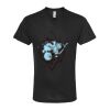 Unisex Poly-Rich V-Neck T-Shirt Thumbnail