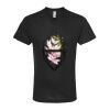 Unisex Poly-Rich V-Neck T-Shirt Thumbnail