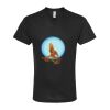 Unisex Poly-Rich V-Neck T-Shirt Thumbnail