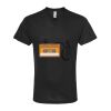 Unisex Poly-Rich V-Neck T-Shirt Thumbnail