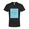 Unisex Poly-Rich V-Neck T-Shirt Thumbnail