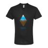 Unisex Poly-Rich V-Neck T-Shirt Thumbnail