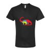 Unisex Poly-Rich V-Neck T-Shirt Thumbnail