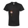 Unisex Poly-Rich V-Neck T-Shirt Thumbnail