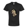 Unisex Poly-Rich V-Neck T-Shirt Thumbnail