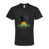 Unisex Poly-Rich V-Neck T-Shirt Thumbnail