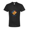 Unisex Poly-Rich V-Neck T-Shirt Thumbnail