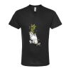 Unisex Poly-Rich V-Neck T-Shirt Thumbnail