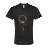 Unisex Poly-Rich V-Neck T-Shirt Thumbnail