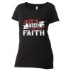Women's Poly-Rich Scoop Neck T-Shirt Thumbnail