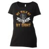 Women's Poly-Rich Scoop Neck T-Shirt Thumbnail