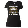 Women's Poly-Rich Scoop Neck T-Shirt Thumbnail