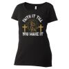 Women's Poly-Rich Scoop Neck T-Shirt Thumbnail