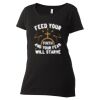 Women's Poly-Rich Scoop Neck T-Shirt Thumbnail