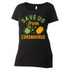 Women's Poly-Rich Scoop Neck T-Shirt Thumbnail