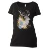 Women's Poly-Rich Scoop Neck T-Shirt Thumbnail