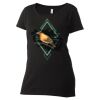 Women's Poly-Rich Scoop Neck T-Shirt Thumbnail