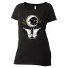 Women's Poly-Rich Scoop Neck T-Shirt Thumbnail