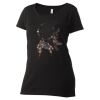 Women's Poly-Rich Scoop Neck T-Shirt Thumbnail