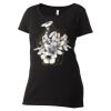Women's Poly-Rich Scoop Neck T-Shirt Thumbnail