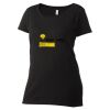 Women's Poly-Rich Scoop Neck T-Shirt Thumbnail