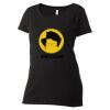 Women's Poly-Rich Scoop Neck T-Shirt Thumbnail