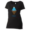 Women's Poly-Rich Scoop Neck T-Shirt Thumbnail