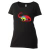 Women's Poly-Rich Scoop Neck T-Shirt Thumbnail