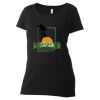 Women's Poly-Rich Scoop Neck T-Shirt Thumbnail