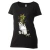 Women's Poly-Rich Scoop Neck T-Shirt Thumbnail