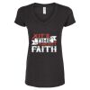 Women's Poly-Rich V-Neck T-Shirt Thumbnail