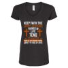 Women's Poly-Rich V-Neck T-Shirt Thumbnail