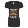 Women's Poly-Rich V-Neck T-Shirt Thumbnail
