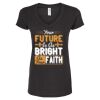 Women's Poly-Rich V-Neck T-Shirt Thumbnail