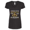 Women's Poly-Rich V-Neck T-Shirt Thumbnail