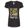 Women's Poly-Rich V-Neck T-Shirt Thumbnail