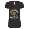 Women's Poly-Rich V-Neck T-Shirt Thumbnail