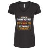 Women's Poly-Rich V-Neck T-Shirt Thumbnail