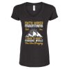 Women's Poly-Rich V-Neck T-Shirt Thumbnail