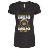 Women's Poly-Rich V-Neck T-Shirt Thumbnail