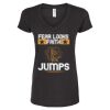 Women's Poly-Rich V-Neck T-Shirt Thumbnail