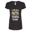 Women's Poly-Rich V-Neck T-Shirt Thumbnail