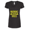 Women's Poly-Rich V-Neck T-Shirt Thumbnail