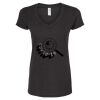 Women's Poly-Rich V-Neck T-Shirt Thumbnail