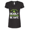 Women's Poly-Rich V-Neck T-Shirt Thumbnail