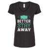 Women's Poly-Rich V-Neck T-Shirt Thumbnail