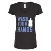 Women's Poly-Rich V-Neck T-Shirt Thumbnail