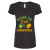 Women's Poly-Rich V-Neck T-Shirt Thumbnail